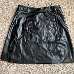 Brand new amazon leather skirt